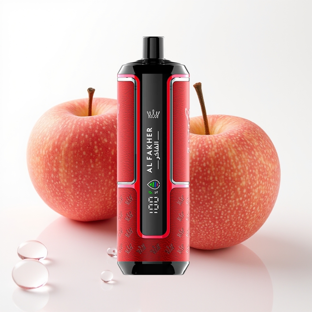 Al Fakher Crown Bar 15K Hypermax Dve Jabolki – 22ml, 15.000 vlekov, 600mAh