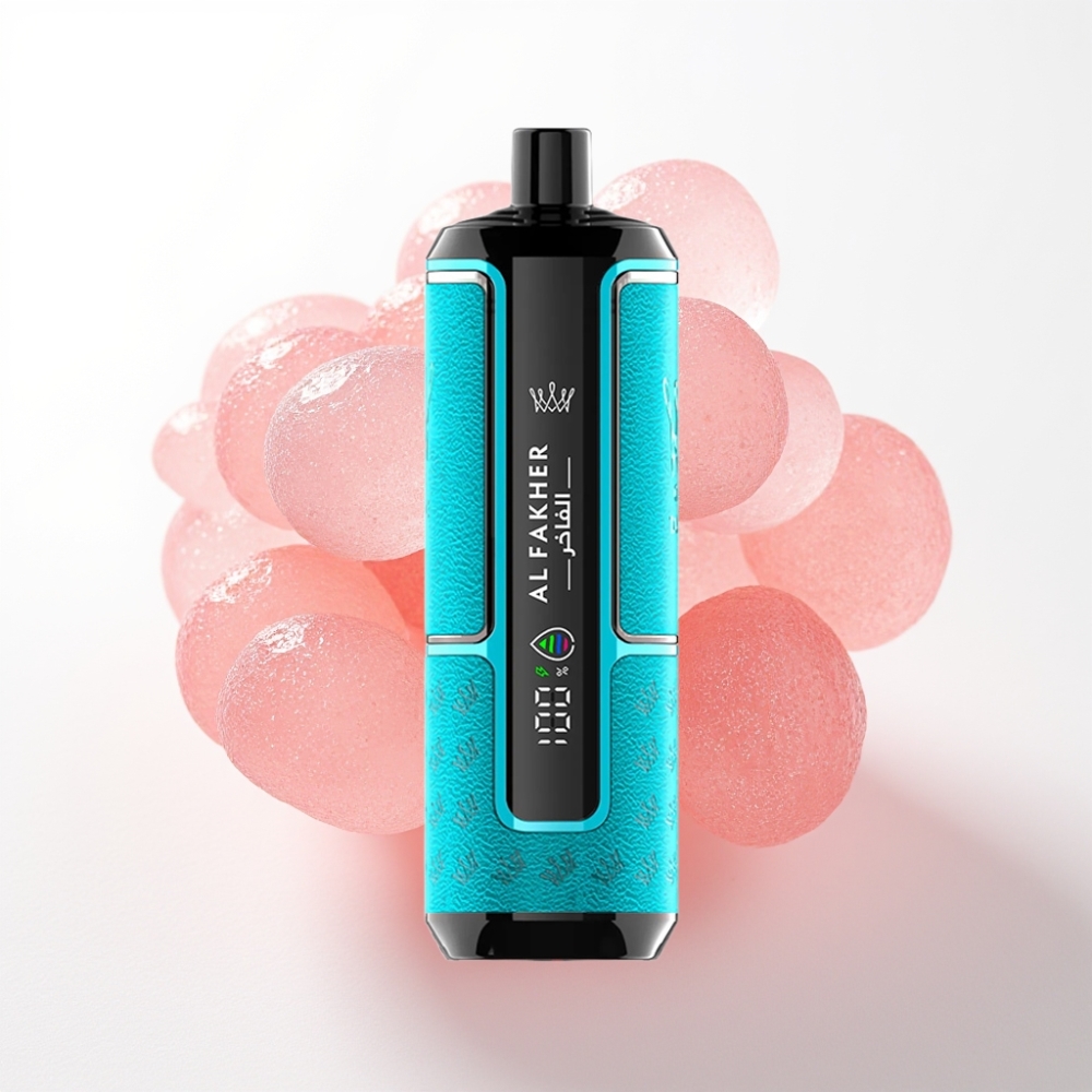 Al Fakher Crown Bar 15K Hypermax Enkratna Vape Kit Gum Meta 22ml, 15.000 vdihov, 6mg/ml