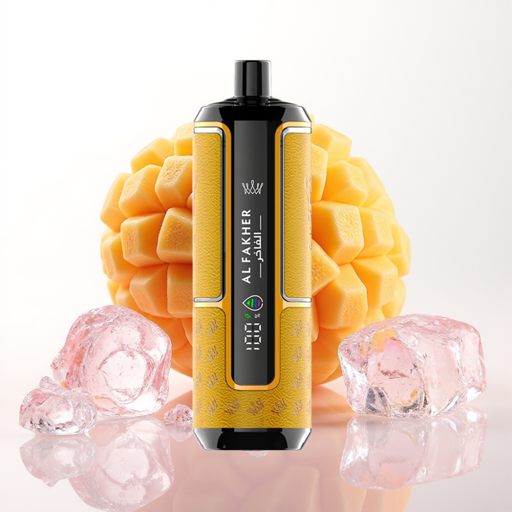 Al Fakher Crown Bar 15K Hypermax Enkratna Vape Naprava Mango Led 22ml, 15000 povlekov, 6mg/ml