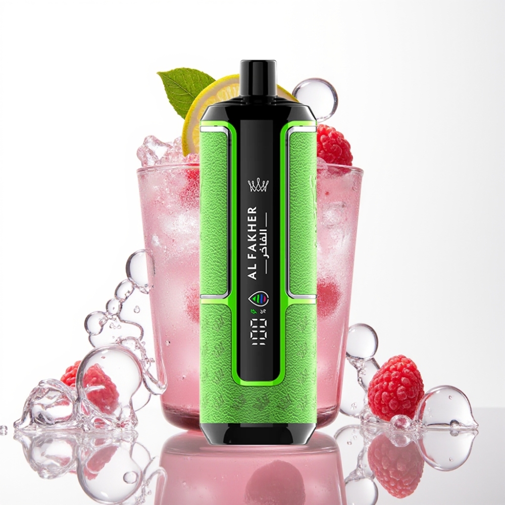 Al Fakher Crown Bar 15K Hypermax Enkratna Vape Naprava – Modri Malin Limonada, 22ml, 600mAh, 15.000 vdihov