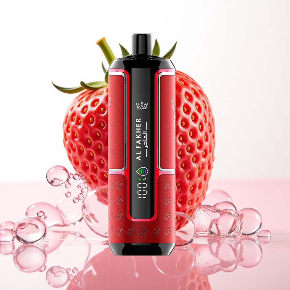 Al Fakher Crown Bar 15K Hypermax Enkratna Vape Pen – Jagodni Punch, 22ml, 15.000 vdihov
