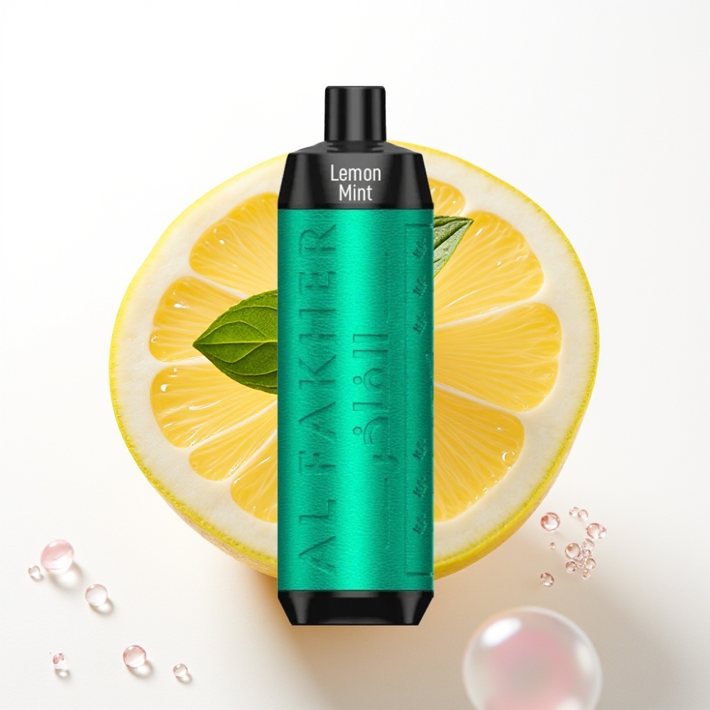 Al Fakher Crown Bar 8000 Crystal Enkratna Vape Limeta Meta - 18ml, 5mg, 8000 Potegov