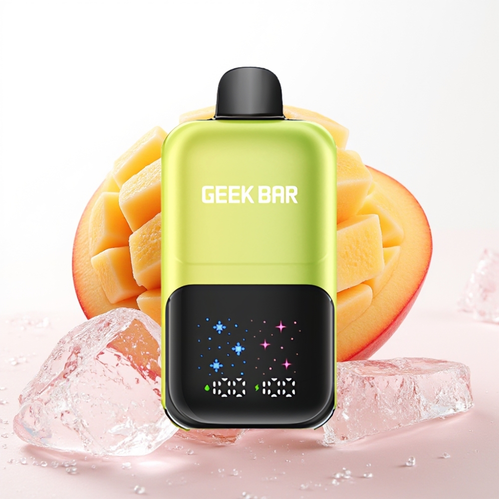 GEEK BAR 2GO 20ml 50000 Potev Mehiški Mango Led Dual Tank, 5% Nikotin