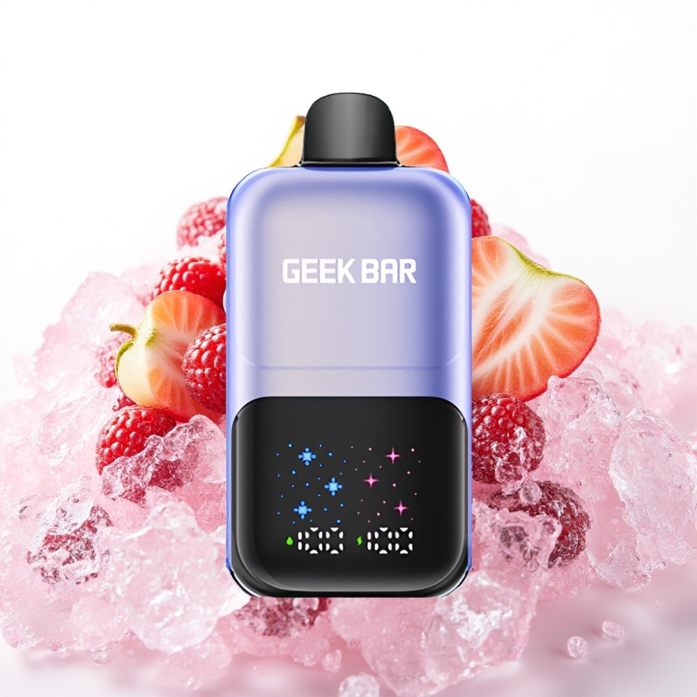 GEEK BAR 2GO 20ml 50000 Puffov Dve Seriji Mešane Jagode Led, 5% Nikotin, Polnjenje
