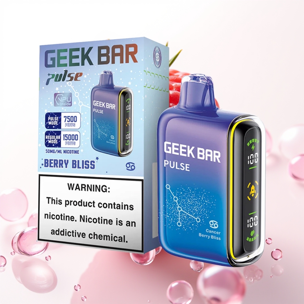 GEEK BAR Pulse 15000 Puffs Zodiac Edition – 16ML, 5% Nikotin, Nastavljiv Pretok Zraka