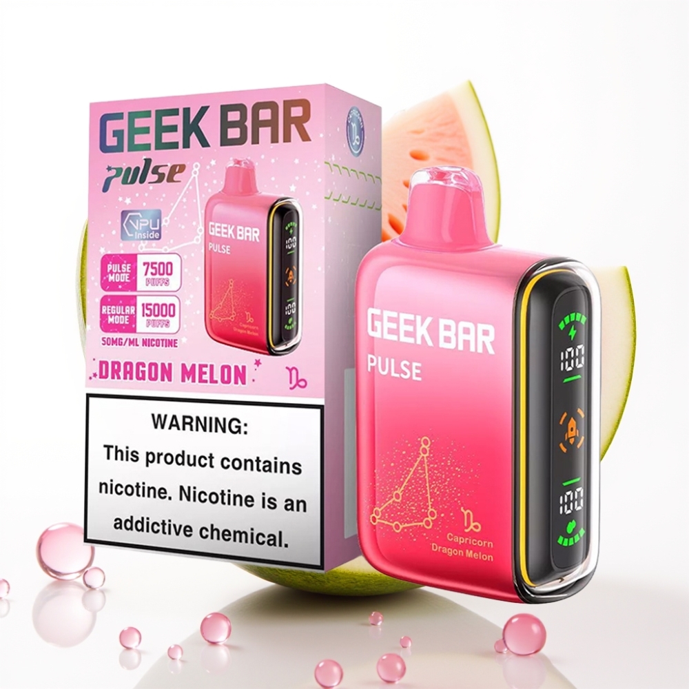 GEEK BAR Pulse 15000 Puffs Zodiac Edition – 16ML, 5% Nikotin, Nastavljiv Pretok Zraka