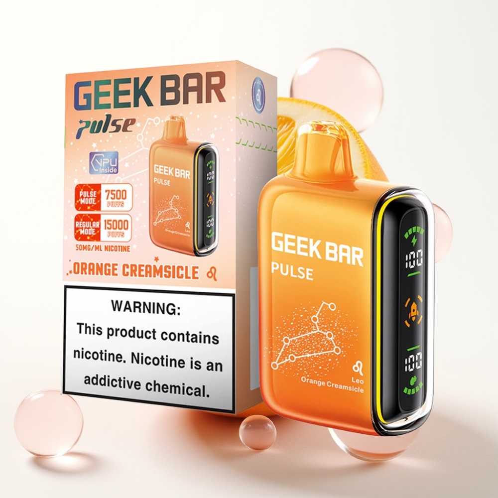 GEEK BAR Pulse 15000 Puffs Zodiac Edition – 16ML, 5% Nikotin, Nastavljiv Pretok Zraka