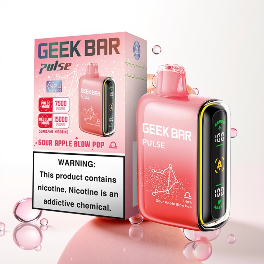 GEEK BAR Pulse 15000 Puffs Zodiac Edition – 16ML, 5% Nikotin, Nastavljiv Pretok Zraka