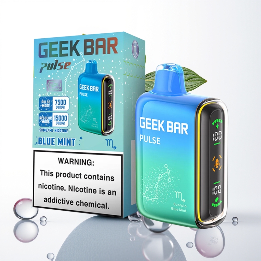 GEEK BAR Pulse 15000 Puffs Zodiac Edition – 16ML, 5% Nikotin, Nastavljiv Pretok Zraka