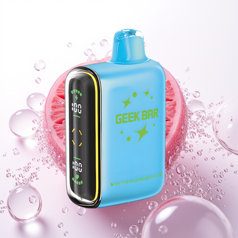 Geek Bar Pulse 15000 Puffs – 16ML, 5% Nikotina, Nastavljiv Pretok Zraka, USB Type-C