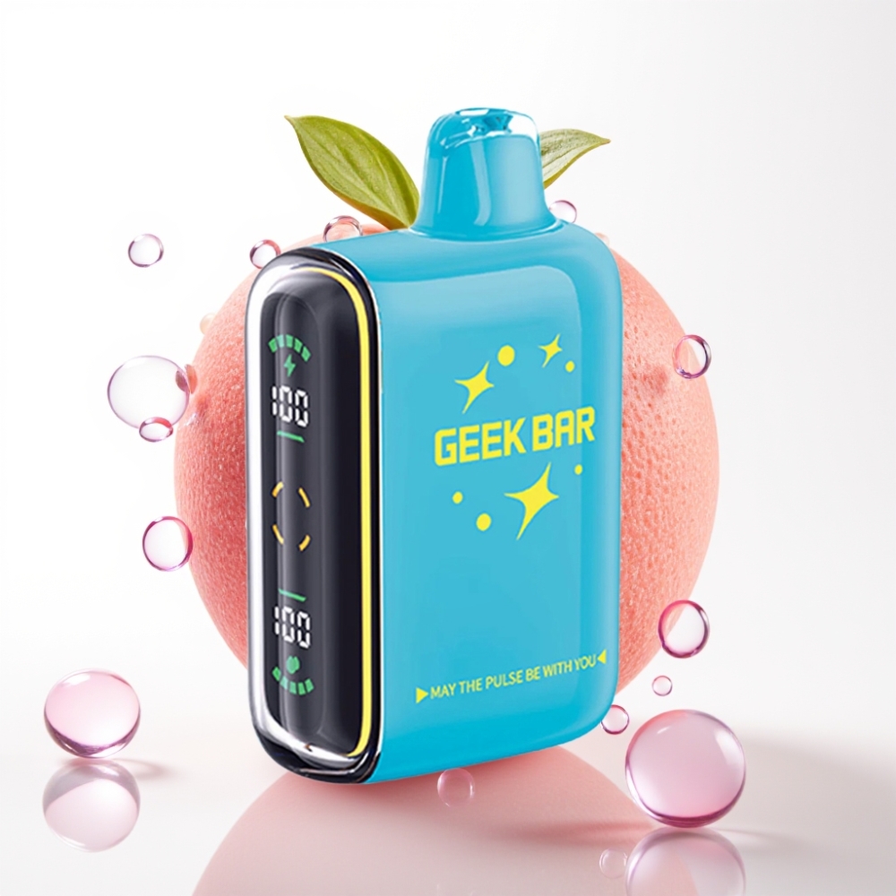 Geek Bar Pulse 15000 Puffs – 16ML, 5% Nikotina, Nastavljiv Pretok Zraka, USB Type-C