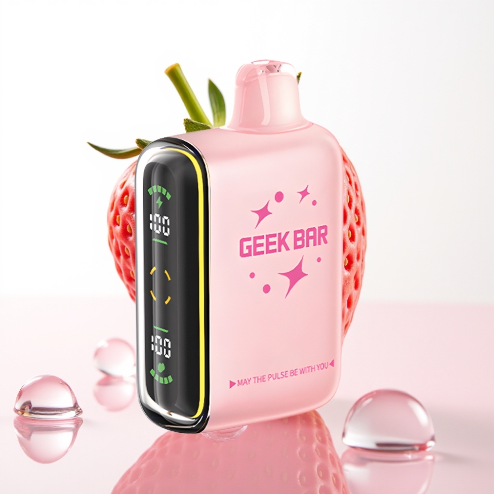 Geek Bar Pulse 15000 Puffs – 16ML, 5% Nikotina, Nastavljiv Pretok Zraka, USB Type-C