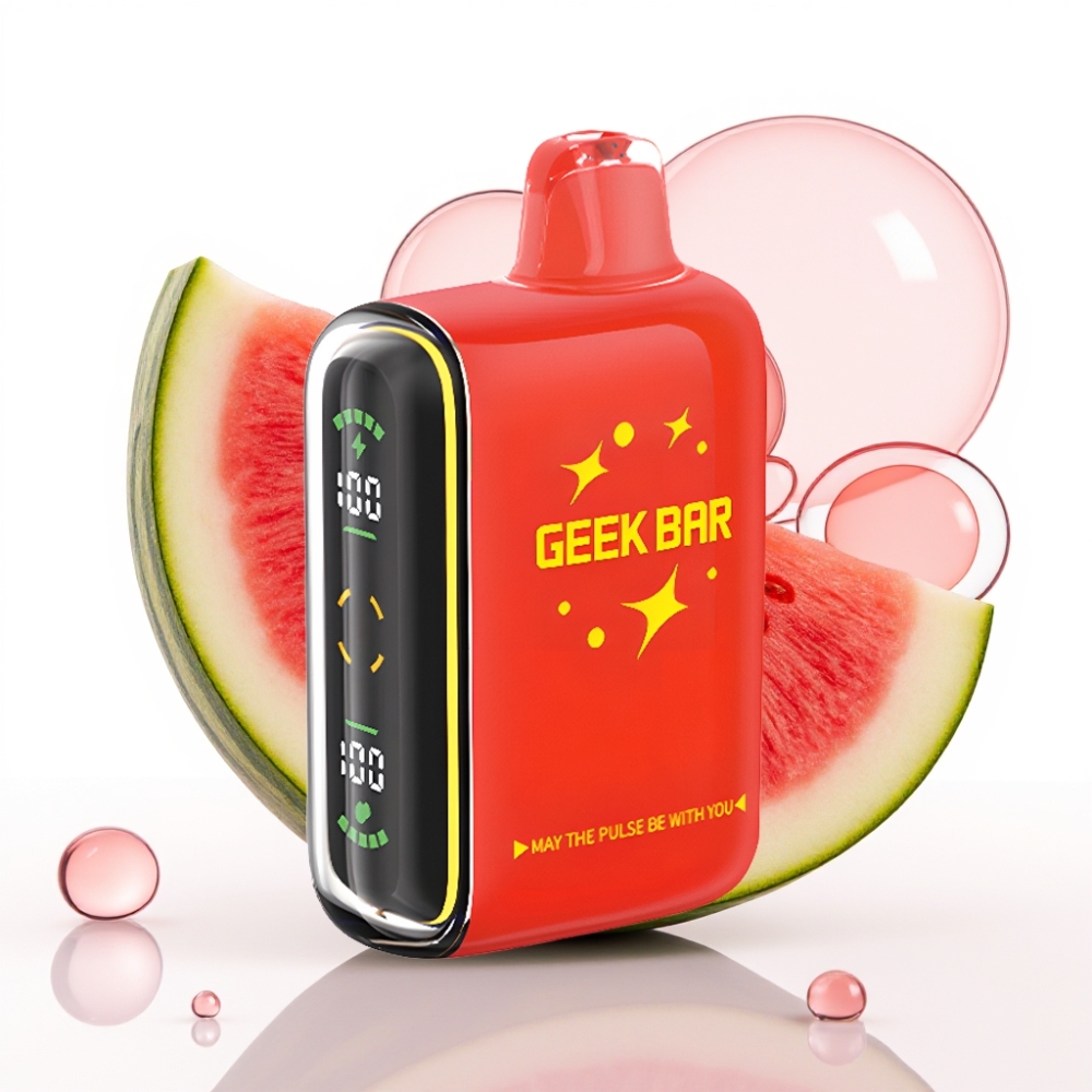 Geek Bar Pulse 15000 Puffs – 16ML, 5% Nikotina, Nastavljiv Pretok Zraka, USB Type-C