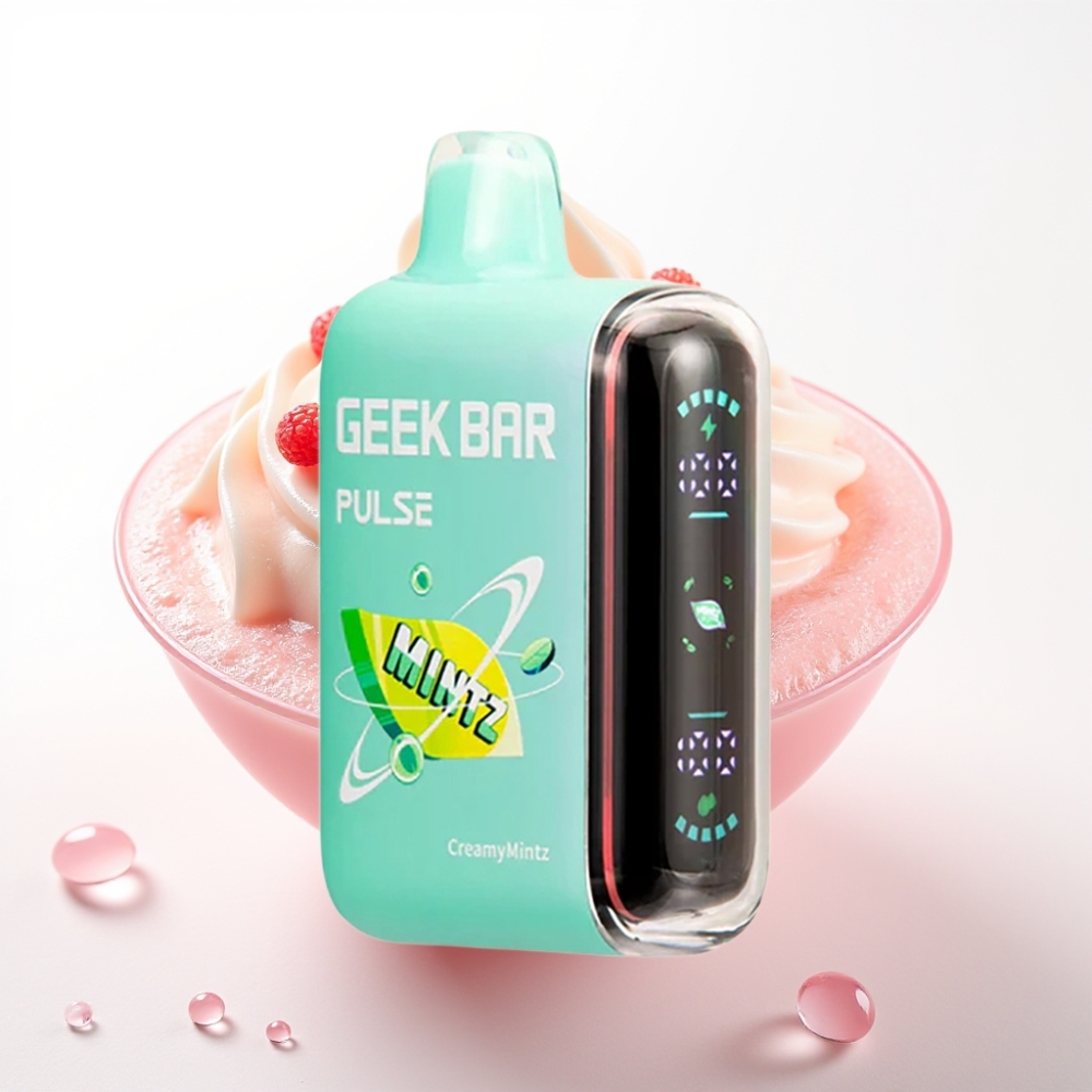 Geek Bar Pulse 15000 Puffs Mintz Izdaja – 16ML, 5% Nikotina, USB Type-C
