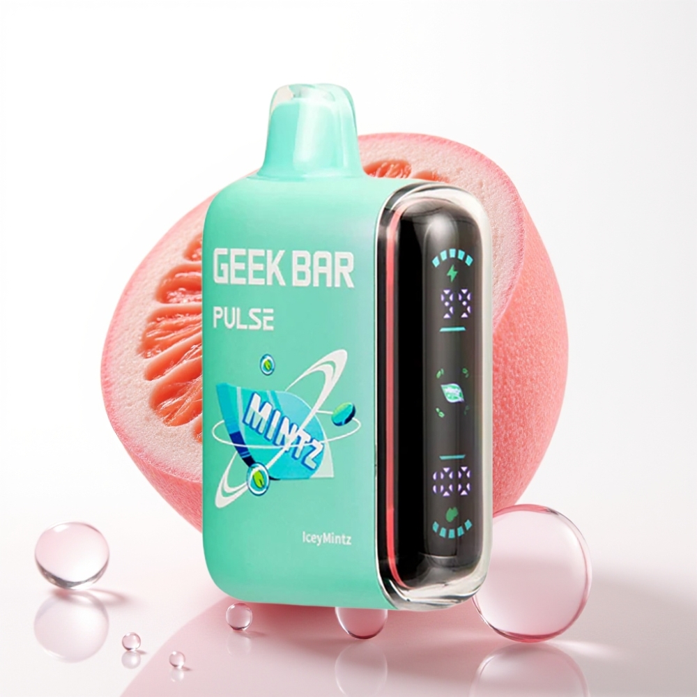 Geek Bar Pulse 15000 Puffs Mintz Izdaja – 16ML, 5% Nikotina, USB Type-C
