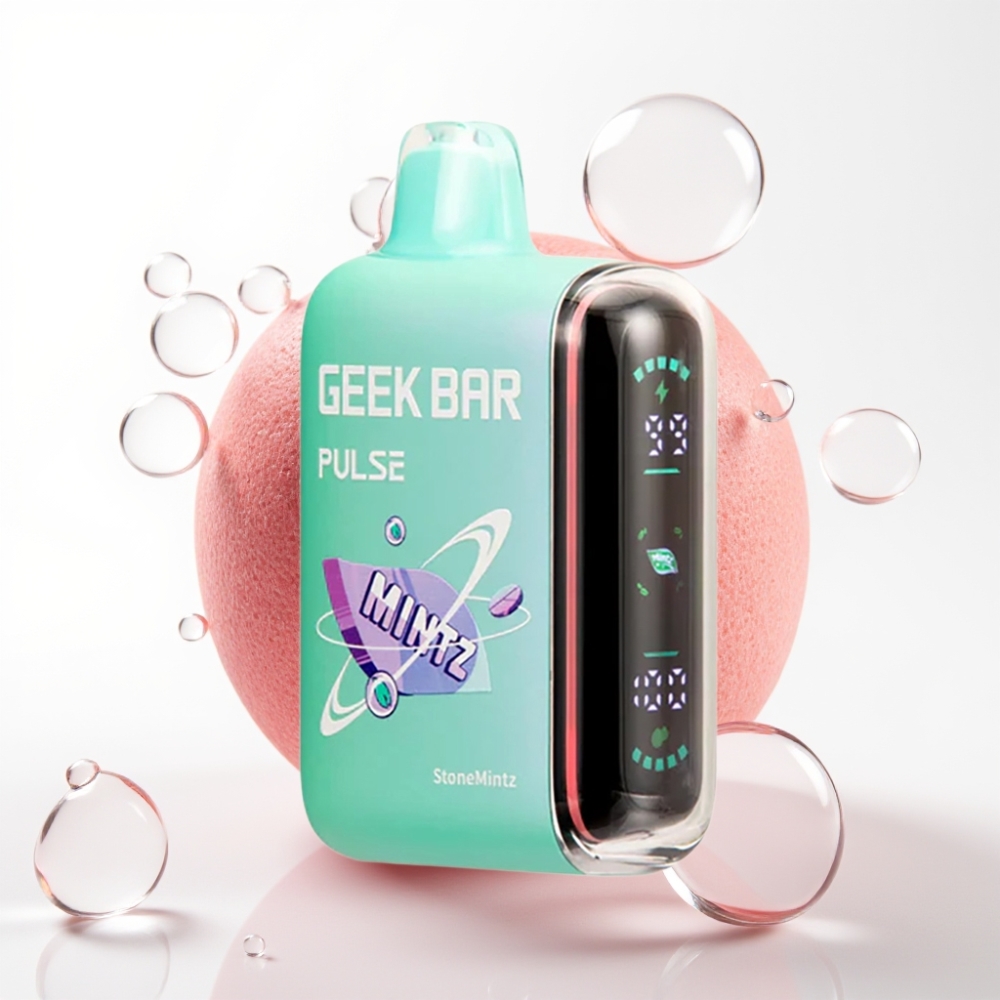 Geek Bar Pulse 15000 Puffs Mintz Izdaja – 16ML, 5% Nikotina, USB Type-C