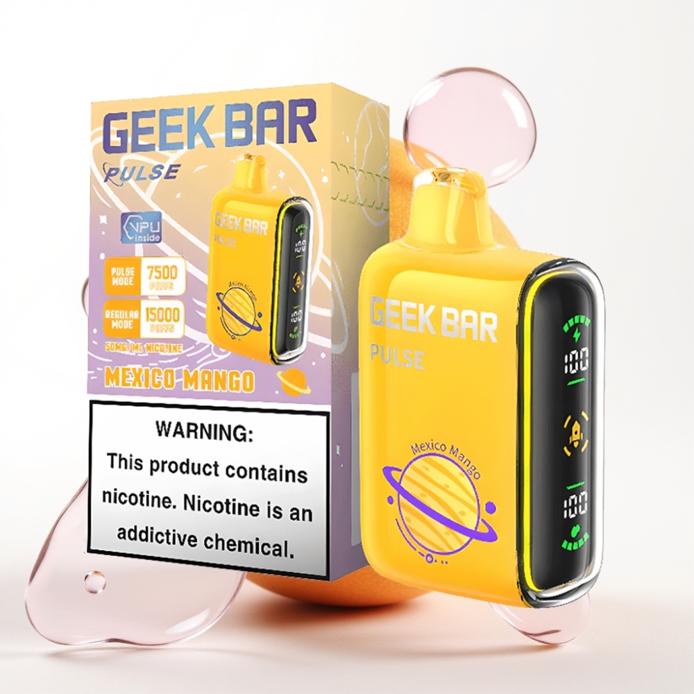 Geek Bar Pulse 15000 Puffs Planet Edition – 16ML, 5%, 650 mAh