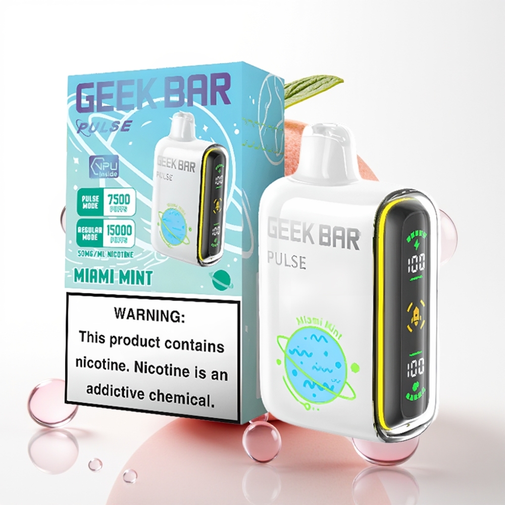 Geek Bar Pulse 15000 Puffs Planet Edition – 16ML, 5%, 650 mAh