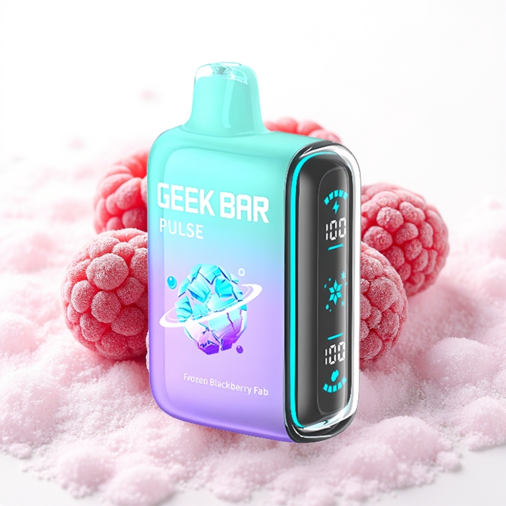 Geek Bar Pulse 15000 Puffs Zamrznjena izdaja – 16ML, 5%, nastavljiv zračni tok