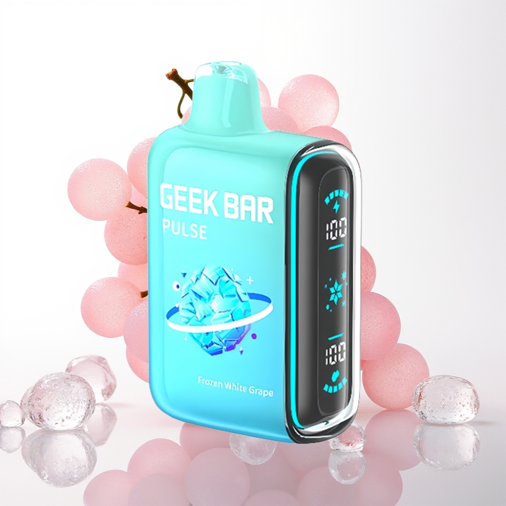 Geek Bar Pulse 15000 Puffs Zamrznjena izdaja – 16ML, 5%, nastavljiv zračni tok