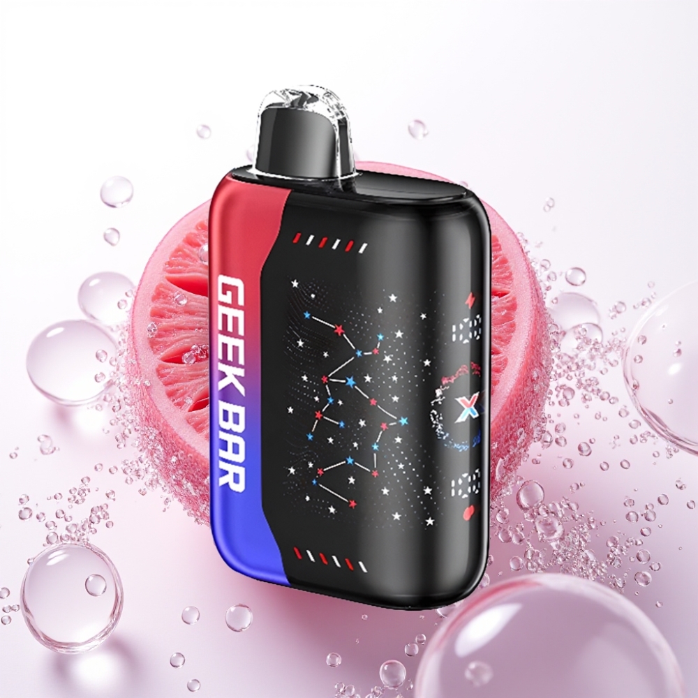 GEEK BAR Pulse X 25000 Puffs - 25000 Potegov, 18mL E-tekočina, 3D Zaslon, USB-C, Patriot Edicija