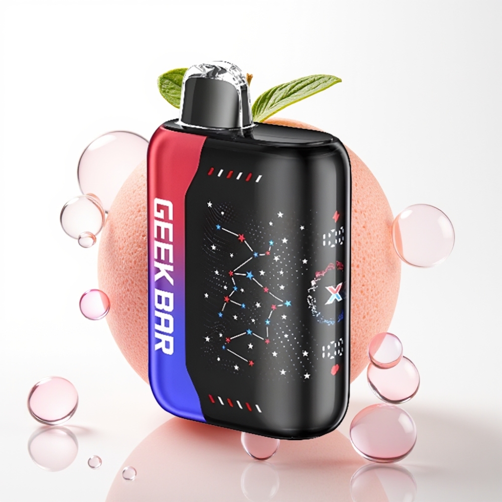 GEEK BAR Pulse X 25000 Puffs - 25000 Potegov, 18mL E-tekočina, 3D Zaslon, USB-C, Patriot Edicija