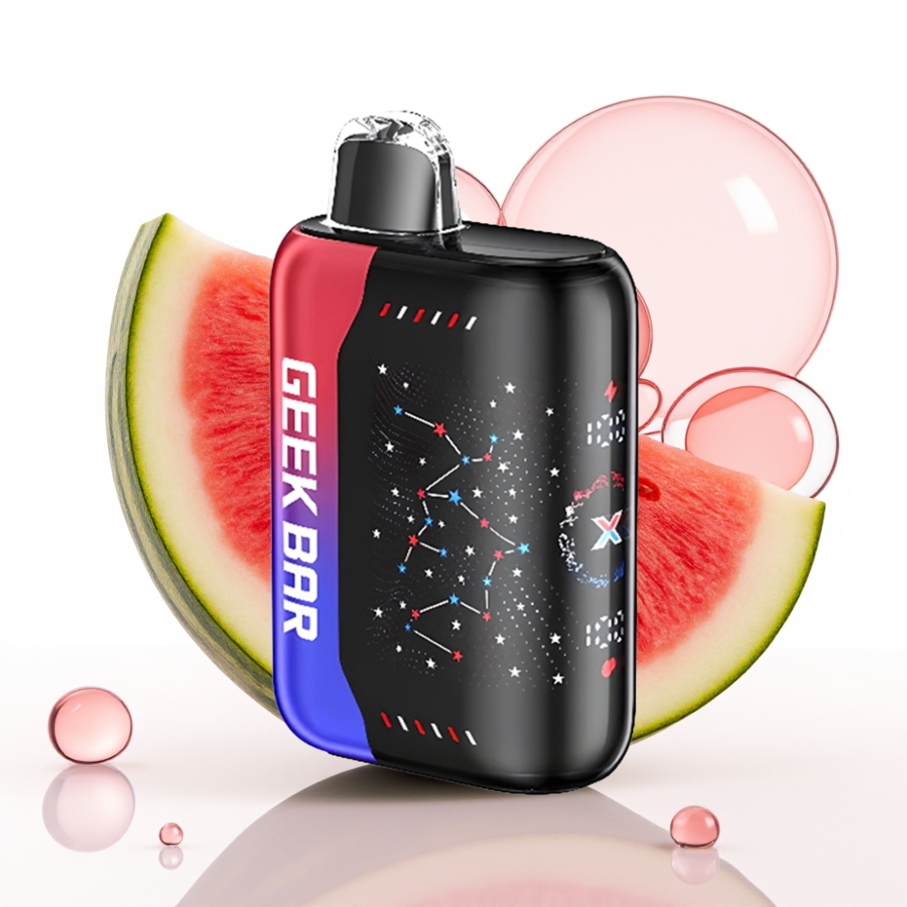 GEEK BAR Pulse X 25000 Puffs - 25000 Potegov, 18mL E-tekočina, 3D Zaslon, USB-C, Patriot Edicija