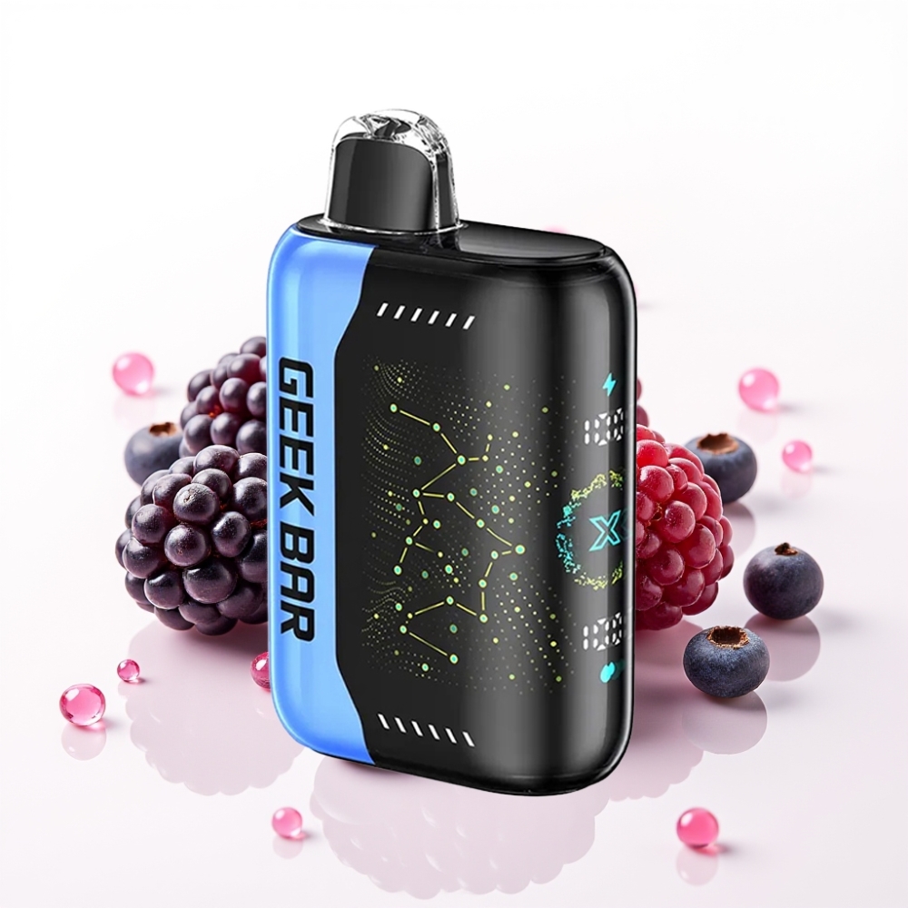 Geek Bar Pulse X 25000 Puffs – 18mL, Dual Mesh Coil, USB-C, 0-5% Nikotin