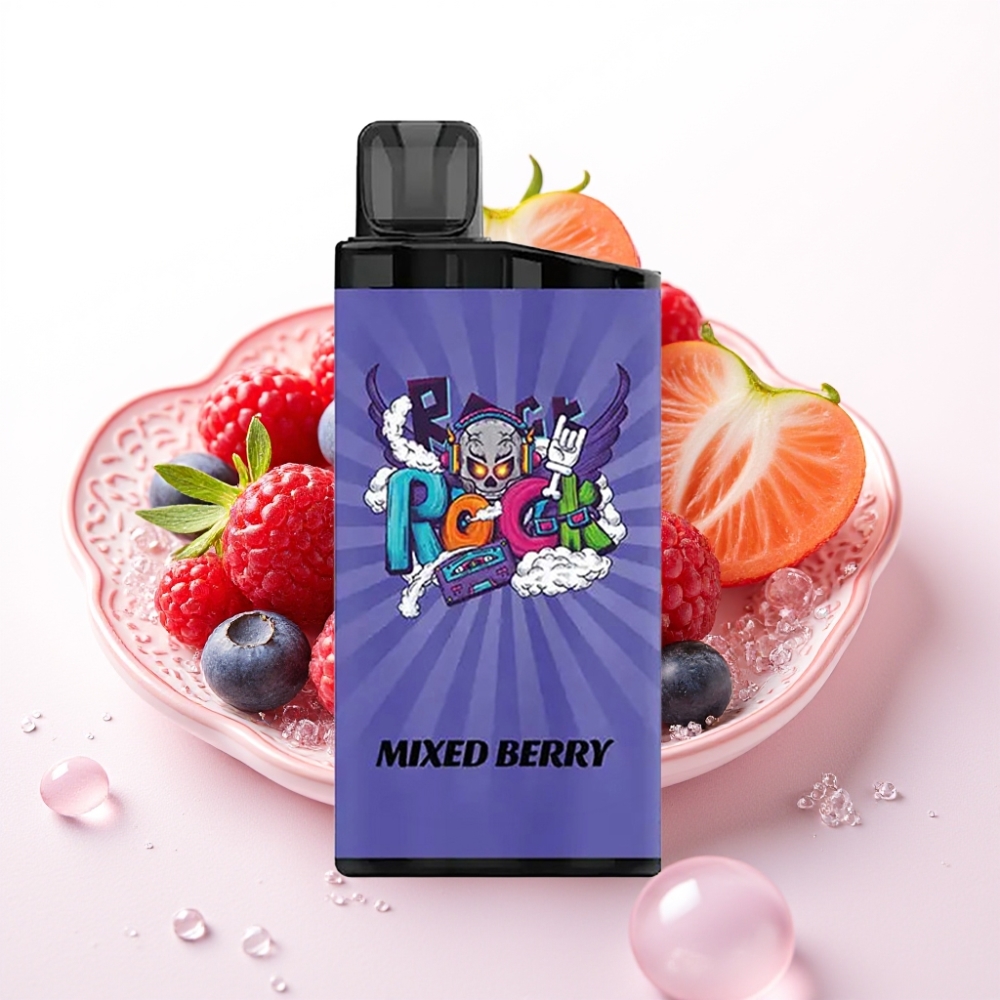IGET Bar 3500 Puffs Mešane Jagode – 1400 mAh, 1.2 Ohm Mesh, 78g