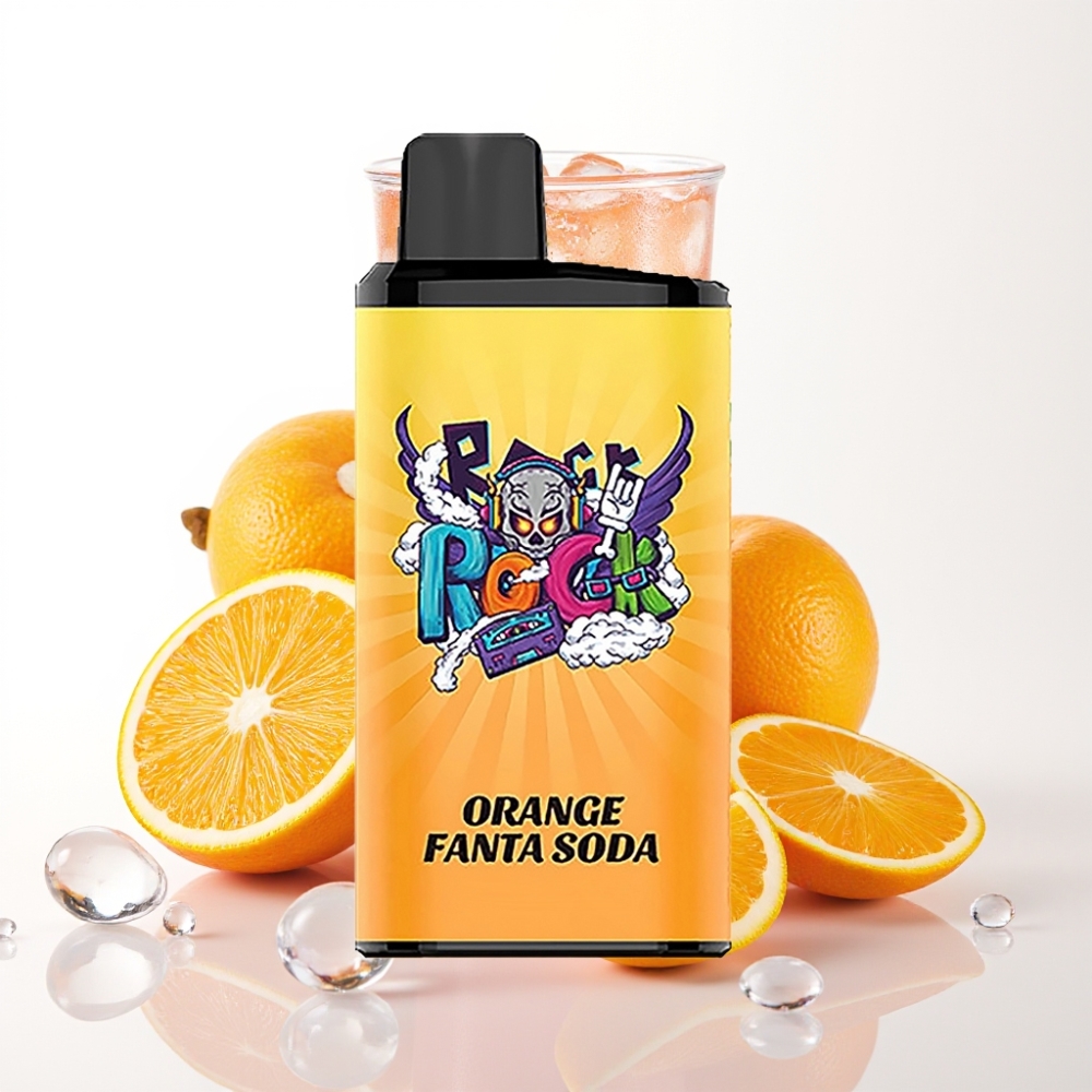 IGET Bar Pro 10000 Puffs Disposable Vape Oranžna Fanta Soda, 2000 mAh, 1.2 Ohm Mesh Coil
