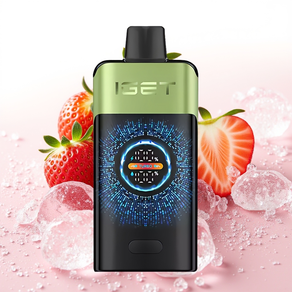 IGET ONE 12000 Puf Enkratna Vape Jagoda Kivi Led – 2700 mAh, 0.6 ohm, 118.9g