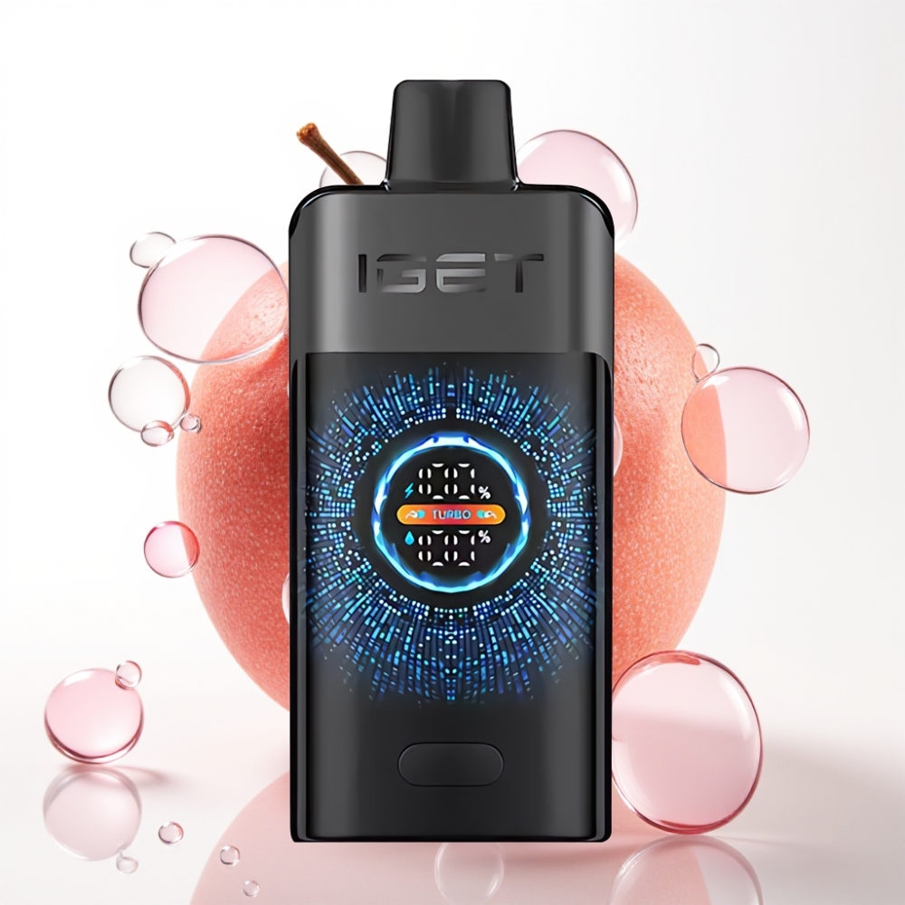 IGET ONE 12000 Puffs Disposable Vape Črni Gozd – 2700 mAh, 0.6 ohm, Večplasten zaslon