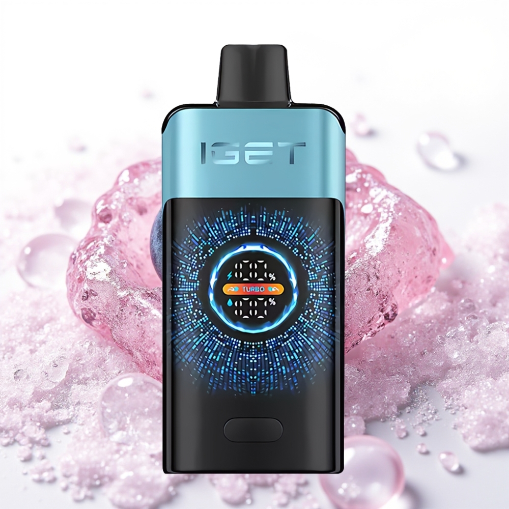 IGET ONE 12000 Pufov Enkratna Vape Borovnični Led, 2700 mAh, 0,6 ohm