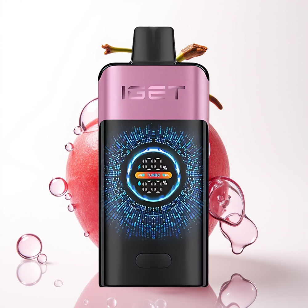 IGET ONE 12000 Pufov Enkratna Vape Češnjev Monster, 2700 mAh, 0.6 ohm, LCD