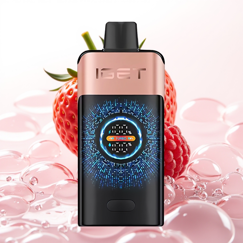 IGET ONE 12000 Pufs Enkratna Vape Jagoda Malina – 2700 mAh, 0.6 ohm, 118.9g