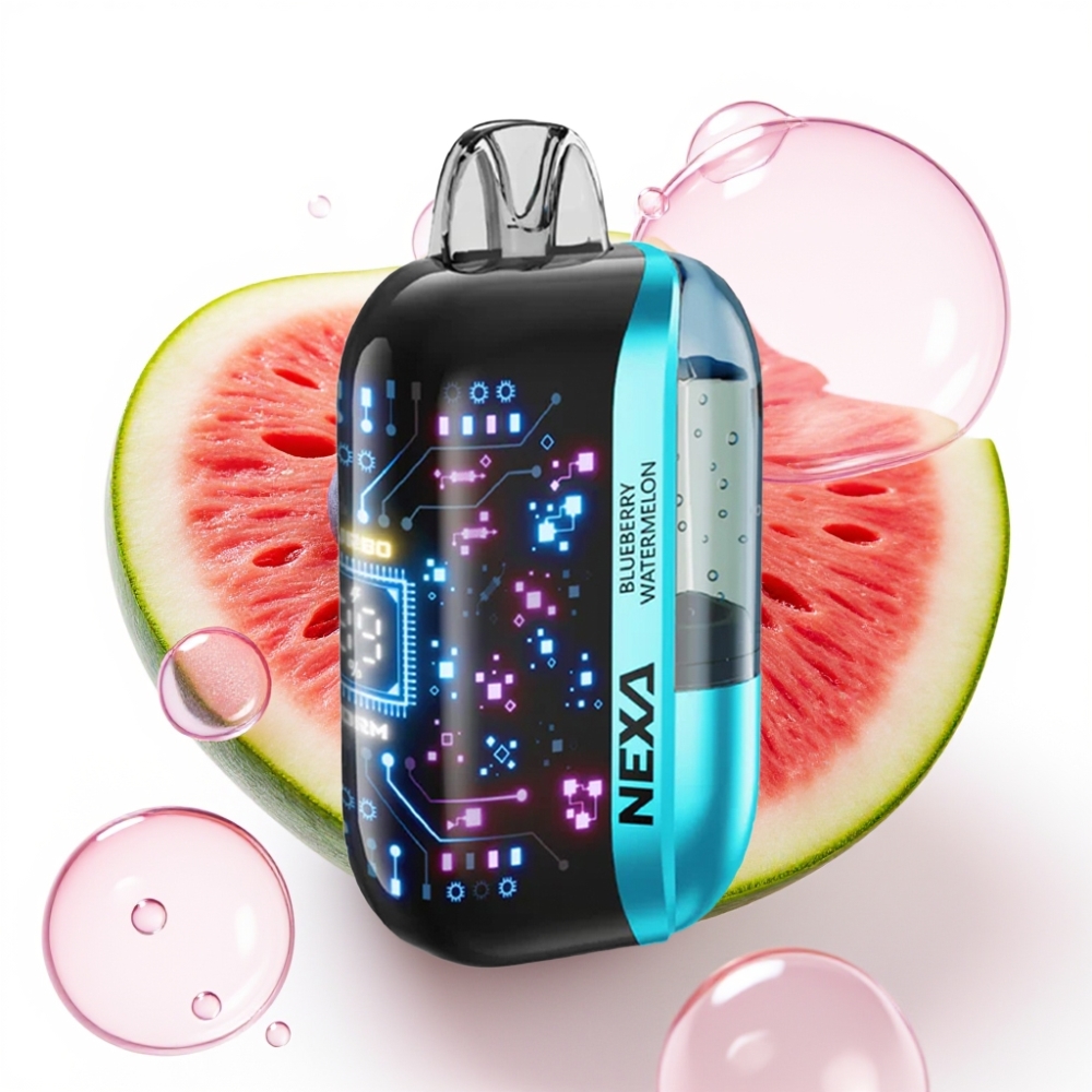 NEXA Ultra 50K Enkratna Vape Borovnica Lubenica - 20ml, 800mAh, 5% Nikotin