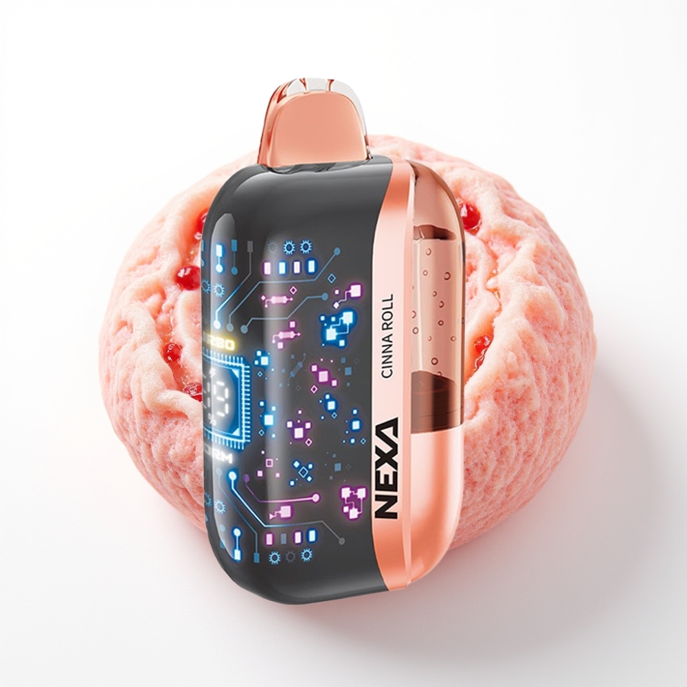 NEXA Ultra 50K Enkratna Vape Cimetov Zvitek – 20ml, 800mAh, 50K Puffov, 5% Nikotina