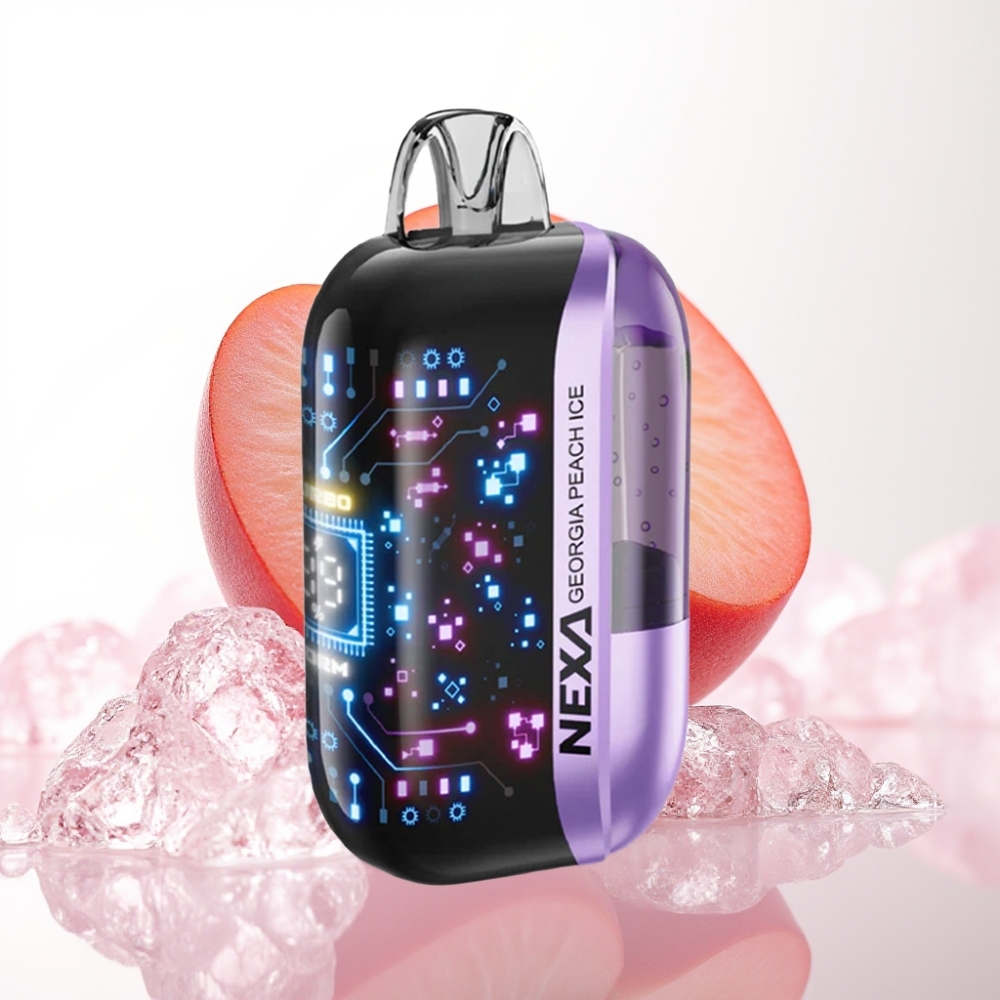 NEXA Ultra 50K Enkratna Vape Georgia Peach Ice 20ml, 800mAh, 5% nikotina