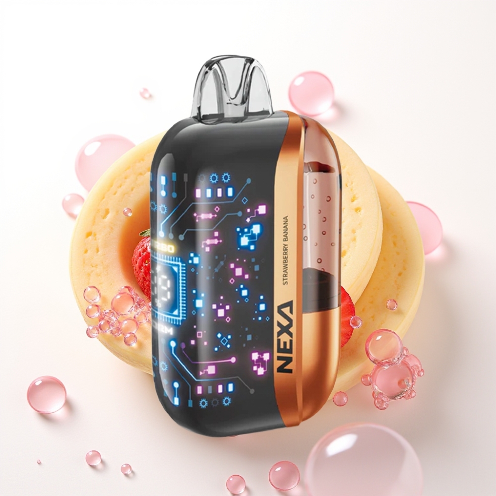 NEXA Ultra 50K Enkratna Vape Jagoda Banana, 20ml, 800mAh, 5% Nikotin