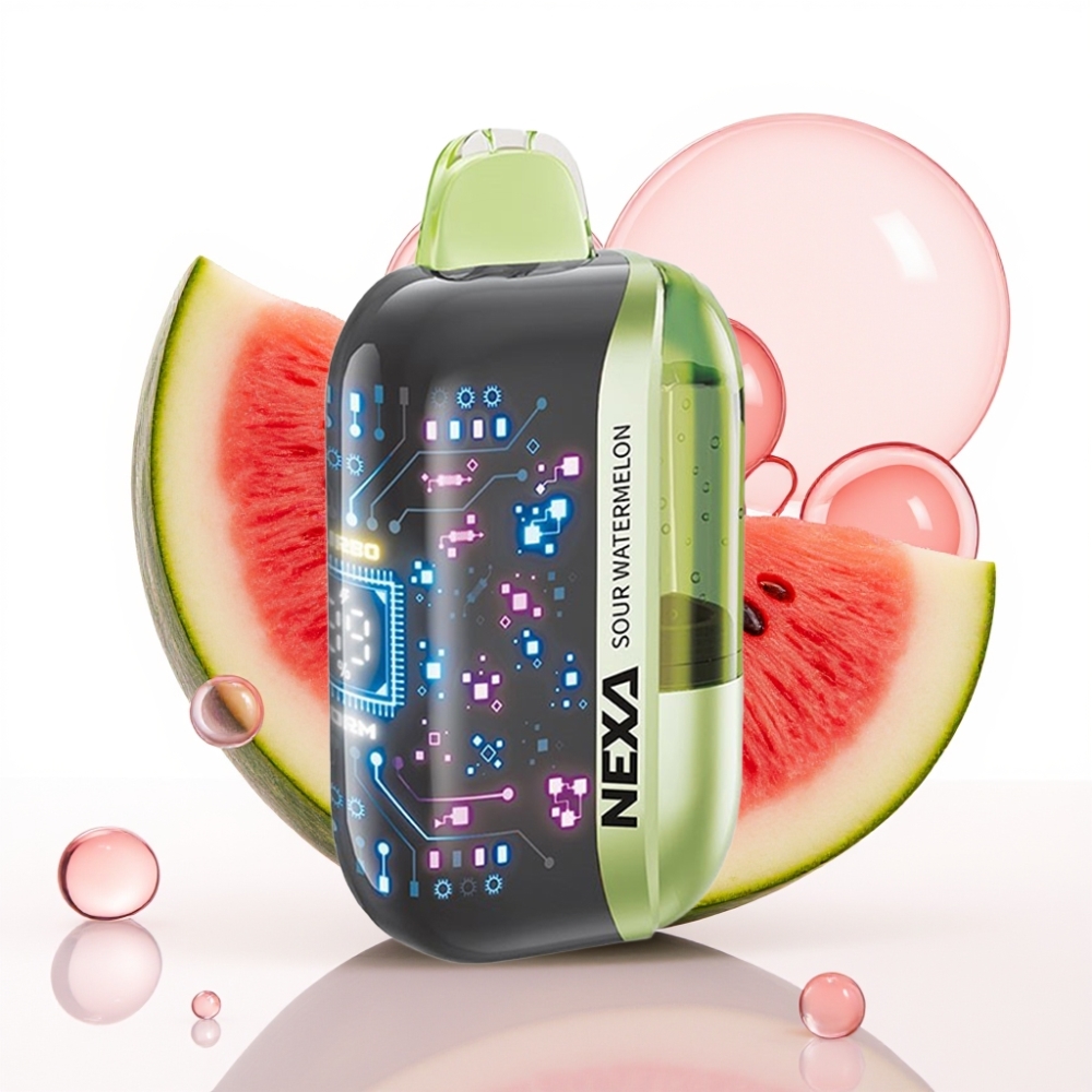 NEXA Ultra 50K Enkratna Vape Kisla Lubenica | 20ml, 800mAh, 5% Nikotina, 50K Pufov