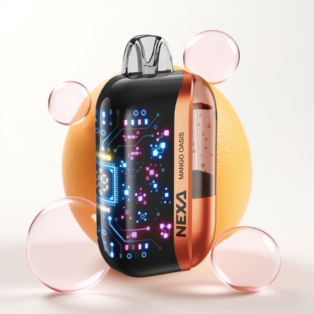 NEXA Ultra 50K Enkratna Vape Mango Oaza – 20ml, 800mAh, 50K Pufov, 5% Nikotina
