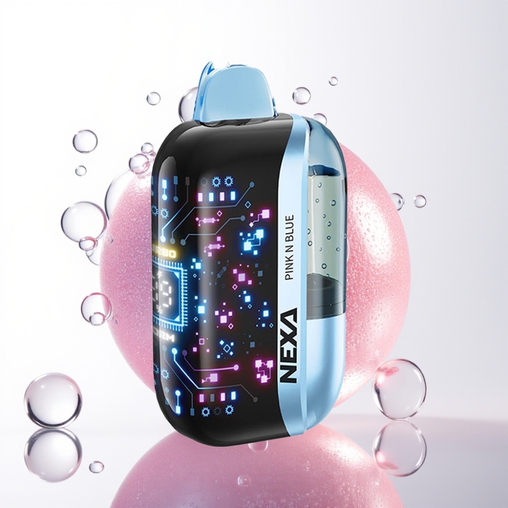 NEXA Ultra 50K Enkratna Vape Roza in Modra – 20ml, 5% Nikotina, 50000 Pufov