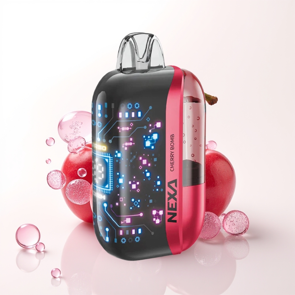 NEXA Ultra 50K Enkratna Vape Češnjev Bombaž 20ml, 800mAh, 5% nikotina