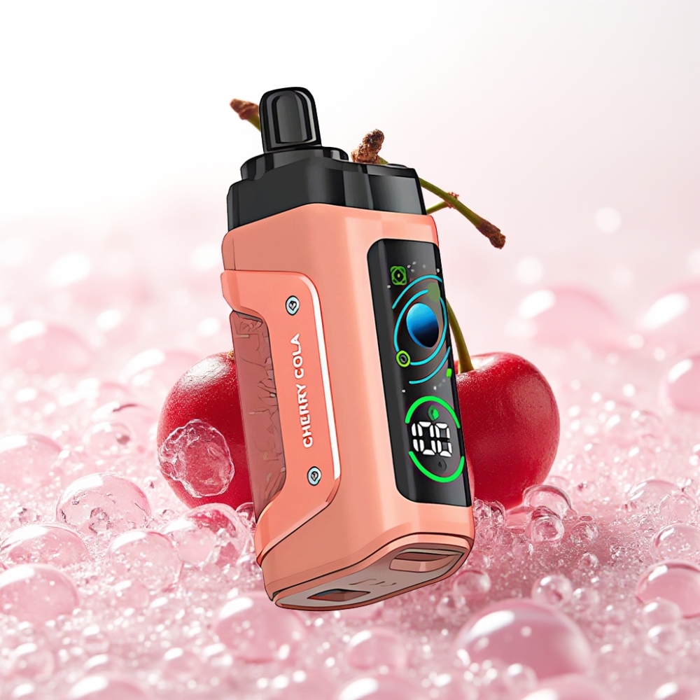 Razz Bar 45000 Puffovi Enkratna Vape Češnjeva Kola – 45000 Puffov, Type-C, 20 mg/ml