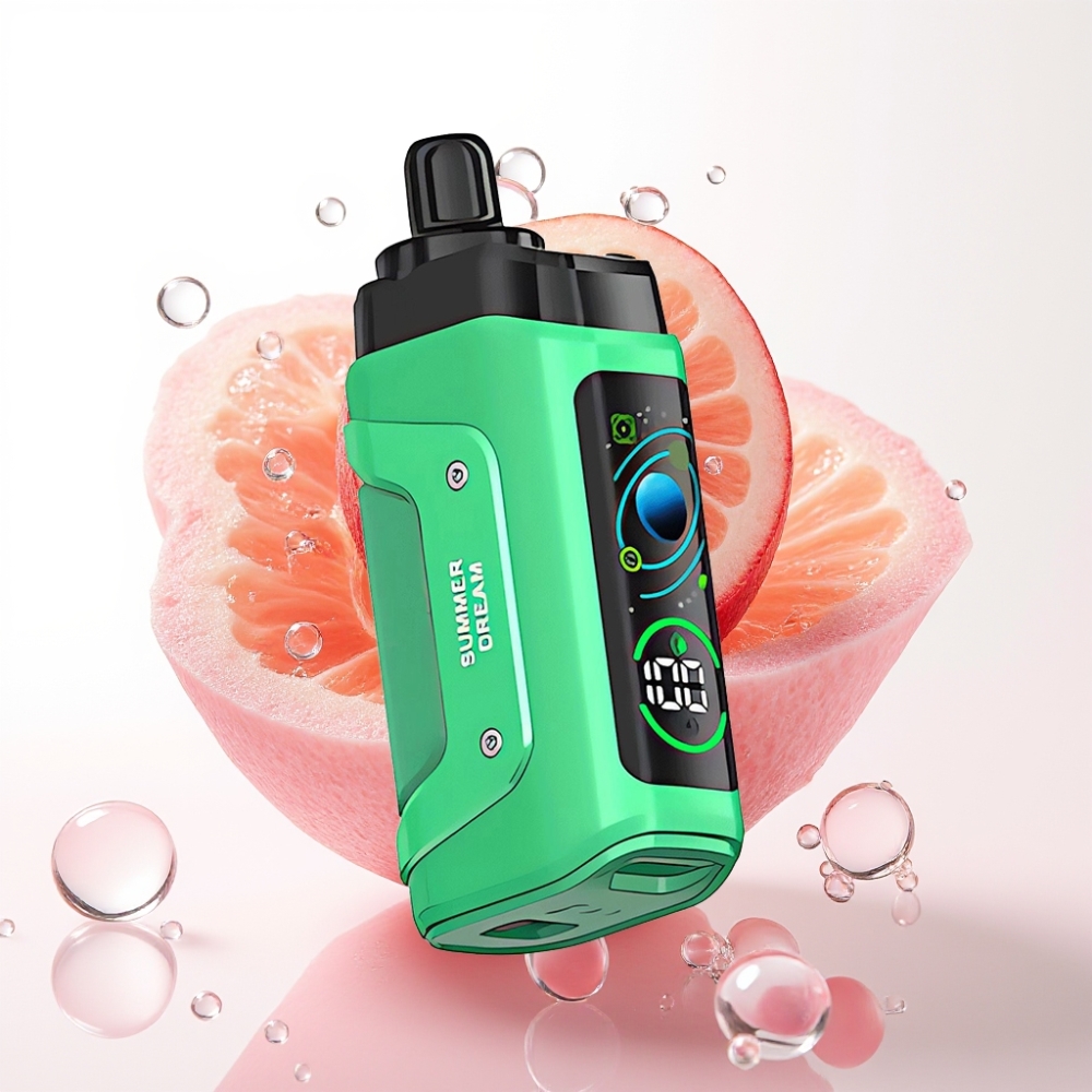 Razz Bar 45000 Puffs Enkratni Vape Poletna Sanja, 1.0 Ohm Mesh, Nastavljiv Pretok Zraka