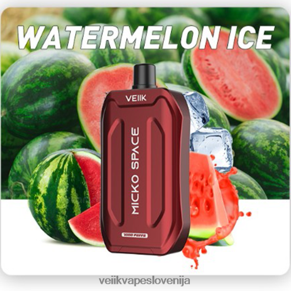 VEIIK Cracker Pod 2844NT39 led iz lubenice | VEIIK Micko Space vape za enkratno uporabo 7000 vpihov